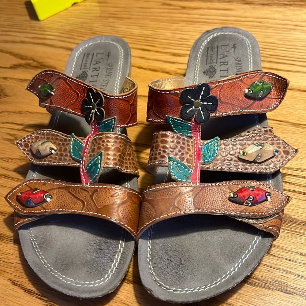 L’artiste spring step sandles
